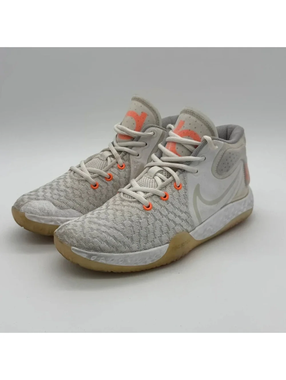 Nike KD Trey 5 VIII White Total Orange Size 7.5